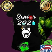 Seniors 21 Senior 2021 Shirt Class of 2021 Senior T-Shirt Ladies tee