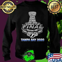 Stanley cup final vasilevskiy point maroon mcdonagh cirelli goodrow tampa bay lightning champions 2020 Sweater