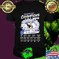 Tampa bay lightning stanley cup champions 2020 be the thunder signatures shirt