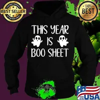 This Year Is Boo Sheet Funny Ghost Boo Halloween 2020 Sucks T-Shirt Hoodie