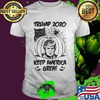 Trump 2020 Keep America Great Trumpkin Halloween Costume T-Shirt