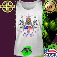 Veteran us army united states we stand for the flag s Tank top