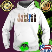 Warrior black lives matter sign language s Hoodie