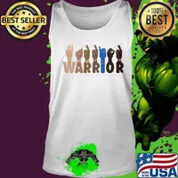 Warrior black lives matter sign language s Tank top