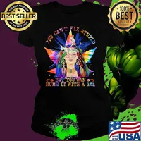 Weed you can't fix stupid but you can numb it with a 2x4 s Ladies tee
