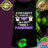 You can't scare me I am a registered nurse during a pandemic halloween s Tank top