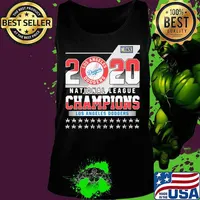 2020 los angeles dodgers logo national league champions s Tank top