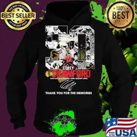 50 corey crawford chicago blackhawks 2006 2020 thank for the memories signatures s Hoodie