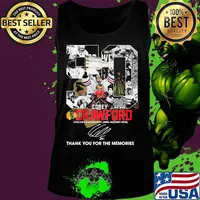 50 corey crawford chicago blackhawks 2006 2020 thank for the memories signatures s Tank top
