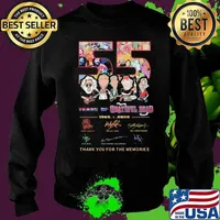 55 years of 1965 2020 grateful dead thank for the memories signatures s Sweater