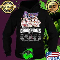 Atlanta braves national league championship series champions 2020 thank you for the memories signatures s Hoodie