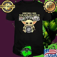 Baby yoda hug johnny sometimes i need to be alone and listen to ramones shirt