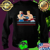 Boxer Donald Trump Boxing Biden Winning President Election T-Shirt Sweater