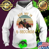 Buffalo ask me in 8 seconds vintage retro s Hoodie