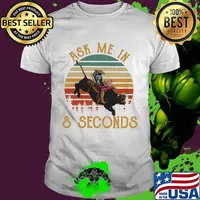 Buffalo ask me in 8 seconds vintage retro shirt
