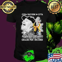 Cosa succede in citta 40 anniversario 1985 2020 grazie per i ricordi signature shirt