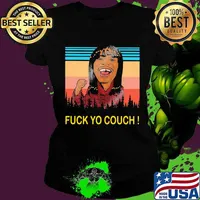 Dave chappelle rick james fuck yo couch vintage retro s Ladies tee