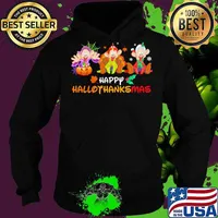 Dopey dwarf happy hallothanksmas halloween thanksgiving christmas s Hoodie