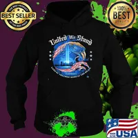 Eagle united we stand land of the fire home of the brave s Hoodie