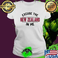 Excuse the new zealand in me vintage s Ladies tee