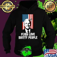 Fly on Pence's Head, Anti Trump, Anti Pence T-Shirt Hoodie