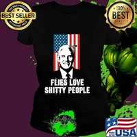 Fly on Pence's Head, Anti Trump, Anti Pence T-Shirt Ladies tee