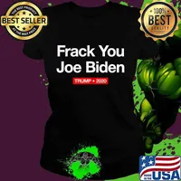 Frack you joe biden trump 2020 s Ladies tee