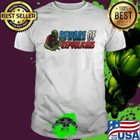 Funny Halloween Election 2020 Beware of Republicans T-Shirt