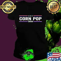 Joe biden corn pop for president 2020 s Ladies tee
