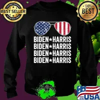 Joe Biden Kamala Harris 2020 Election Aviator Sunglasses T-Shirt Sweater