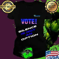 KPT - VOTE Silence is not an option! Vote By Mail Vote Premium T-Shirt Ladies tee
