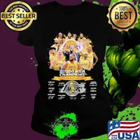 Los angeles lakers 2020 nba finals champions signatures s Ladies tee