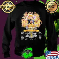 Los angeles lakers 2020 nba finals champions signatures s Sweater