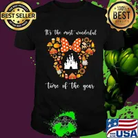 Minnie mouse it's the most wonderful time of the year fall shirt