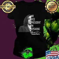 Mr. vice president i’m speaking biden harris debate 2020 signatures s Ladies tee