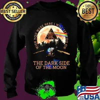 Pink floyd band wish you were here i will see you on the dark side of the moon s Sweater