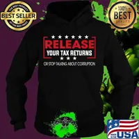 Release your tax returns trump biden 2020 president s Hoodie