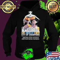 Sky tower los angeles kings city of champions 2020 nba finals champions 2020 world series champions s Hoodie