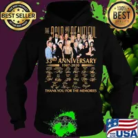The bold and the beautiful 33rd anniversary 1987 2020 thank for the memories signatures s Hoodie