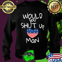 Would you shut up man joe biden presidential debate 2020 heart s Sweater