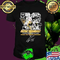 72 Patric Hornqvist Pittsburgh Penguins Thank You For Memories Signuature Shirt