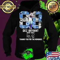 88 dez bryant 2010 2017 thank you for the memories signature s Hoodie