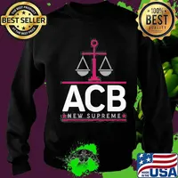 Acb New Supreme Amy Coney Barrett Notorious Shirt Sweater