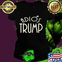 Adios Trump Time For Joe Biden Kamala Harris Shirt Ladies tee