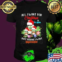 All i want for christmas is you just kidding i want jagermeister shirt