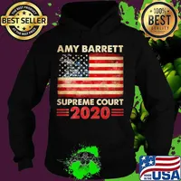 Amy Barrett Supreme Court 2020 American Flag Shirt Hoodie