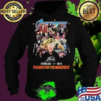 Avengers stanlee 12-11 thank you for the memories signature s Hoodie