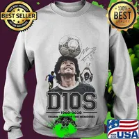 D10s Diego 1960 2020 Thank You For The Memories Argentinian Football Legend And World Shirt Sweater