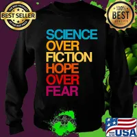 Debate quote biden science over fiction hope over fear vintage s Sweater
