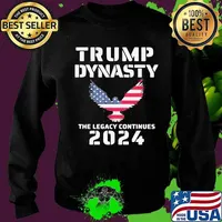 Eagles trump dynasty the legacy continues 2024 american flag s Sweater